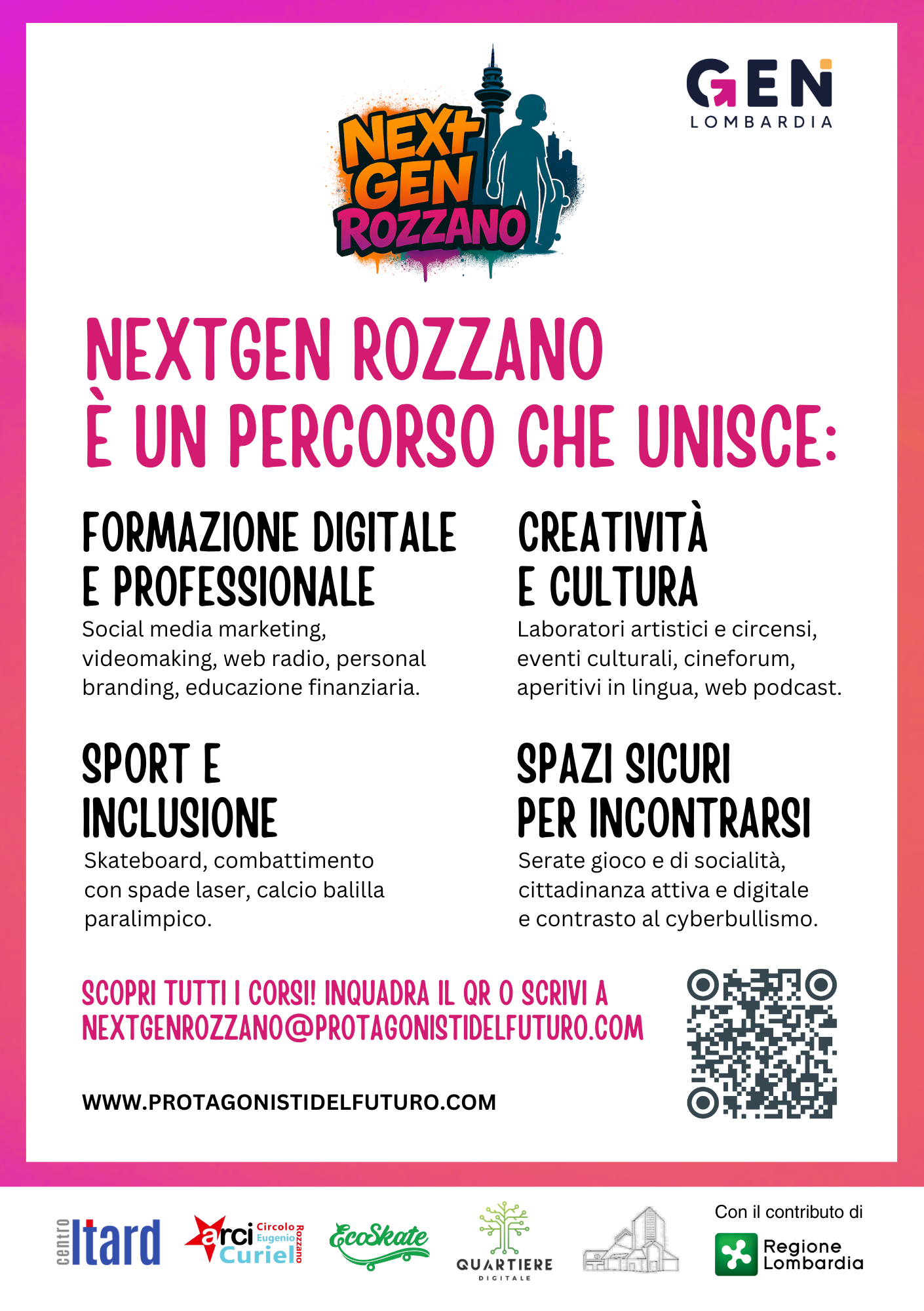 NextGenRozzano Formazione e Sport Gratuiti